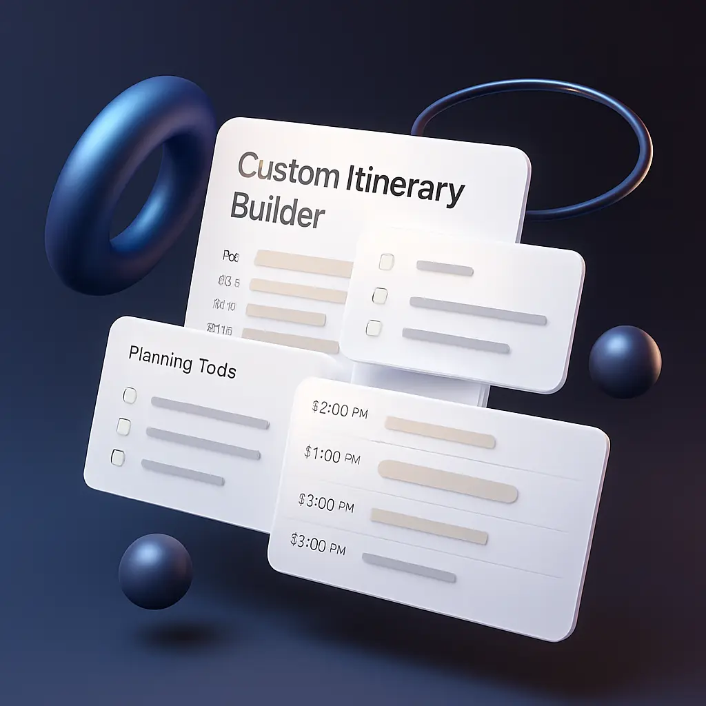 Custom Itinerary Builder Template