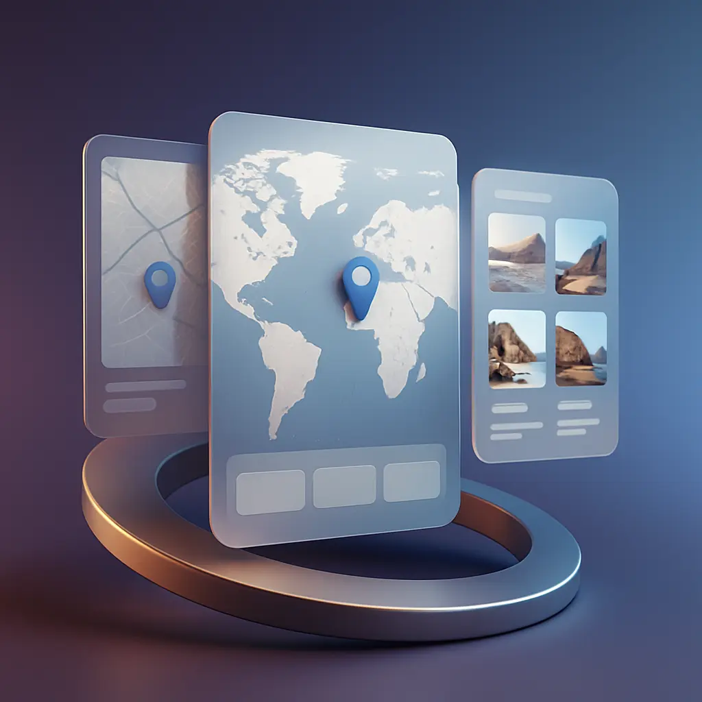 Digital Travel Map Collection