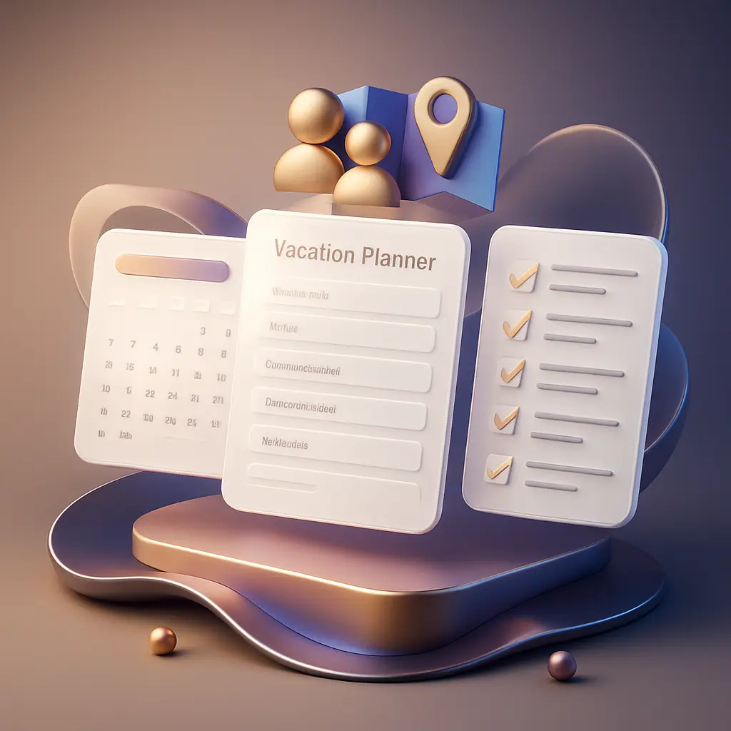 Family Vacation Planner Kit