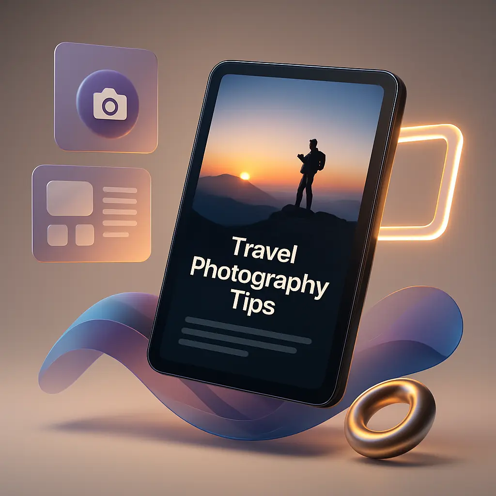 Travel Photography Tips E-Book